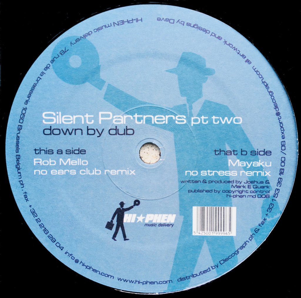 Silent Partners (Mayaku No Stress Remix) – Down By&nbsp;Dub